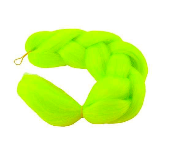 Sintetinės plaukų pynės – neoninės