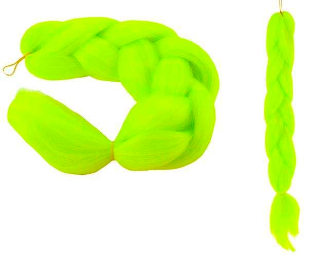 Sintetinės plaukų pynės – neoninės