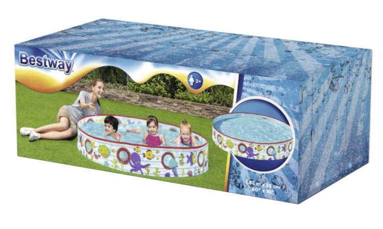 Išsiplėtimo baseinas vaikams 152x25cm BESTWAY 55029