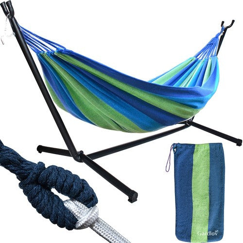 Sodo hamakas 200x150cm su rėmeliu