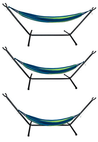 Sodo hamakas 200x150cm su rėmeliu