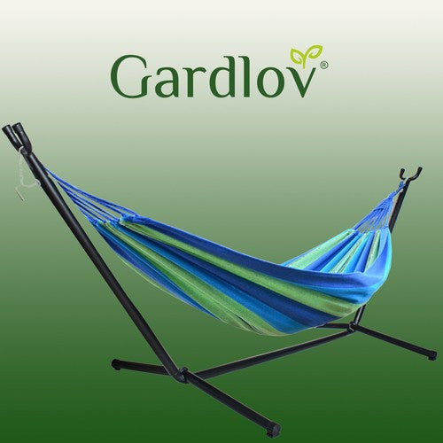 Sodo hamakas 200x150cm su rėmeliu