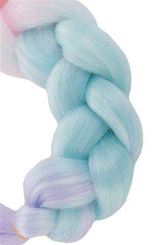 Sintetinės plaukų ombre pynės rožinės/ni/f W10341
