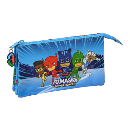 Trigubas penalas PJ Masks Mėlyna 22 x 12 x 3 cm