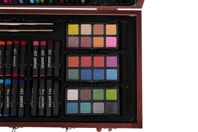 Tapybos rinkinys lagamine 143 vnt