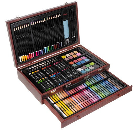 Tapybos rinkinys lagamine 143 vnt
