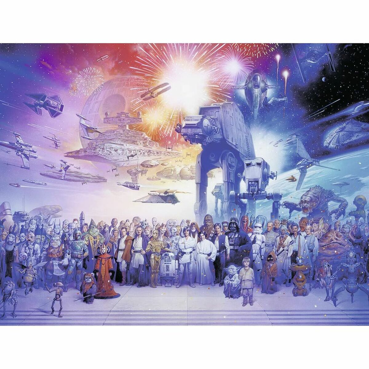 Dėlionė Ravensburger 167012 Star Wars (2000 Dalys)