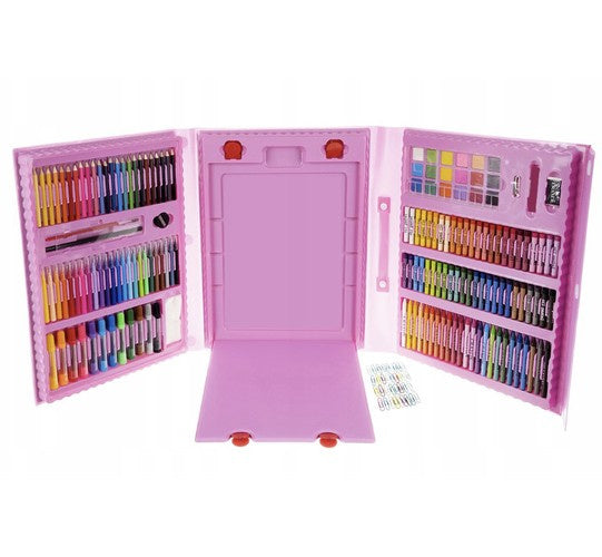 Tapybos rinkinys 208 vienetai lagamine