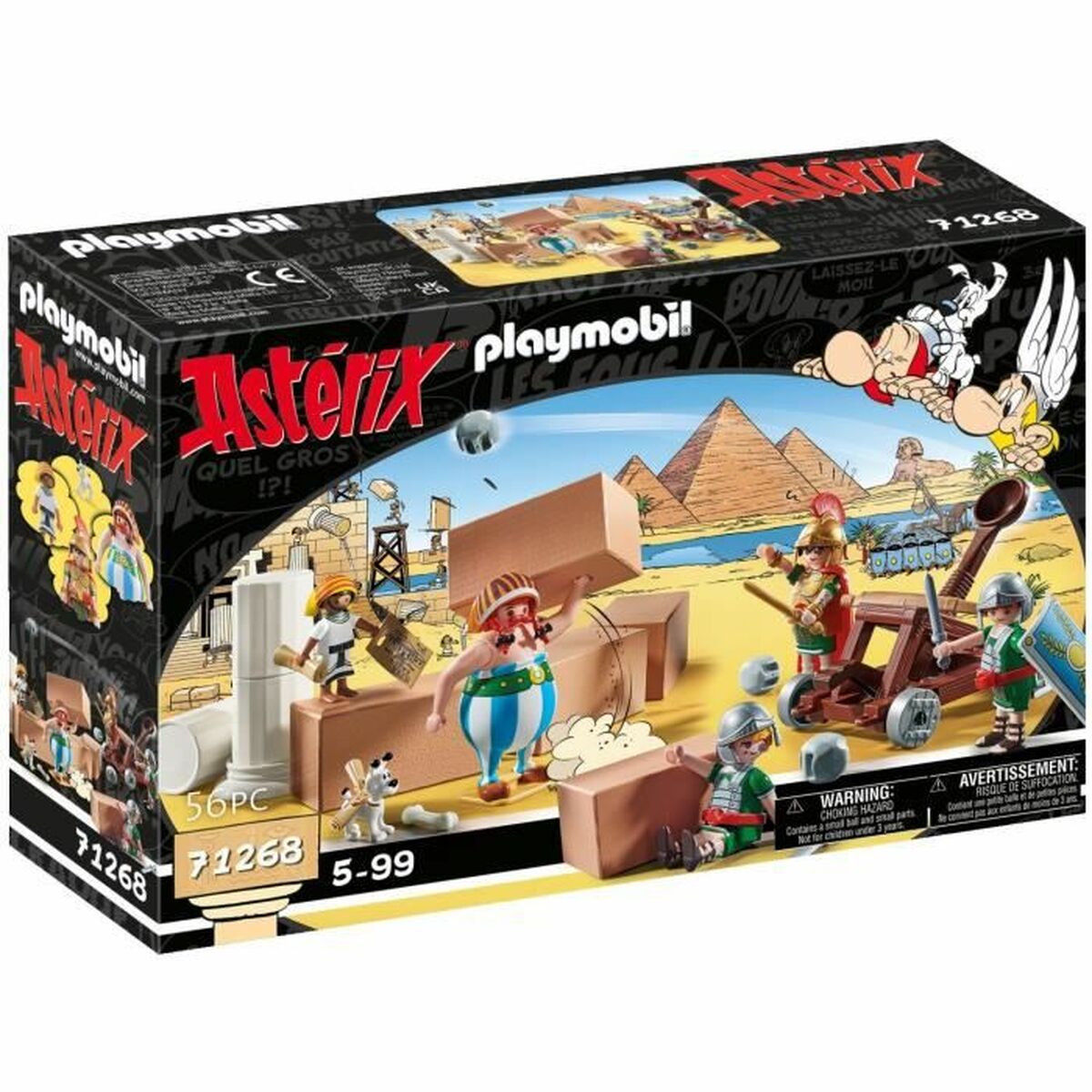 Playset Playmobil Astérix: Numerobis and the Battle of the Palace 71268 56 Dalys