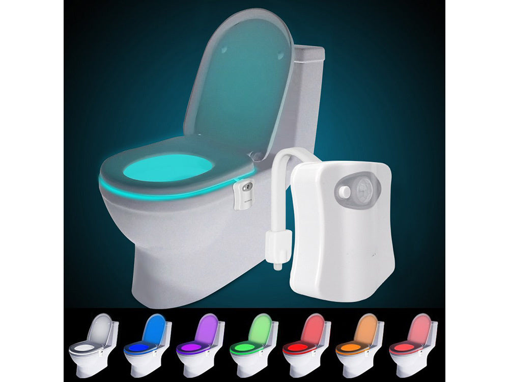 Tualeto šviesos wc vadovaujama judesio jutiklis dusk
