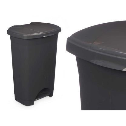 Pedalų dėžė Antracito Plastmasinis 50 L (3 vnt.)