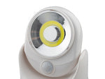 Led cob 360 baterijos lempa su judesio detektoriumi
