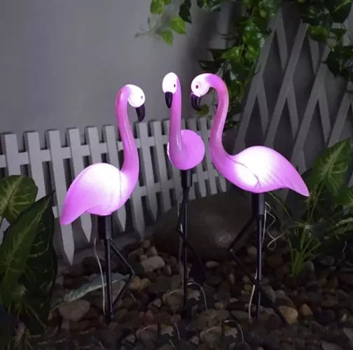 Saulės sodo lempa - flamingas Gardlov 21151