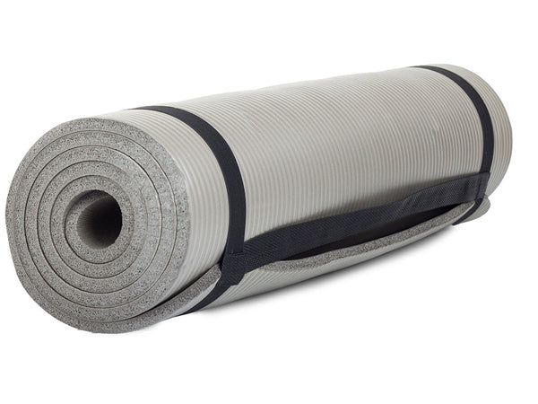 Fitness joga areobic 180x60 treniruočių kilimėlis, Pilka, Szín, Szürke