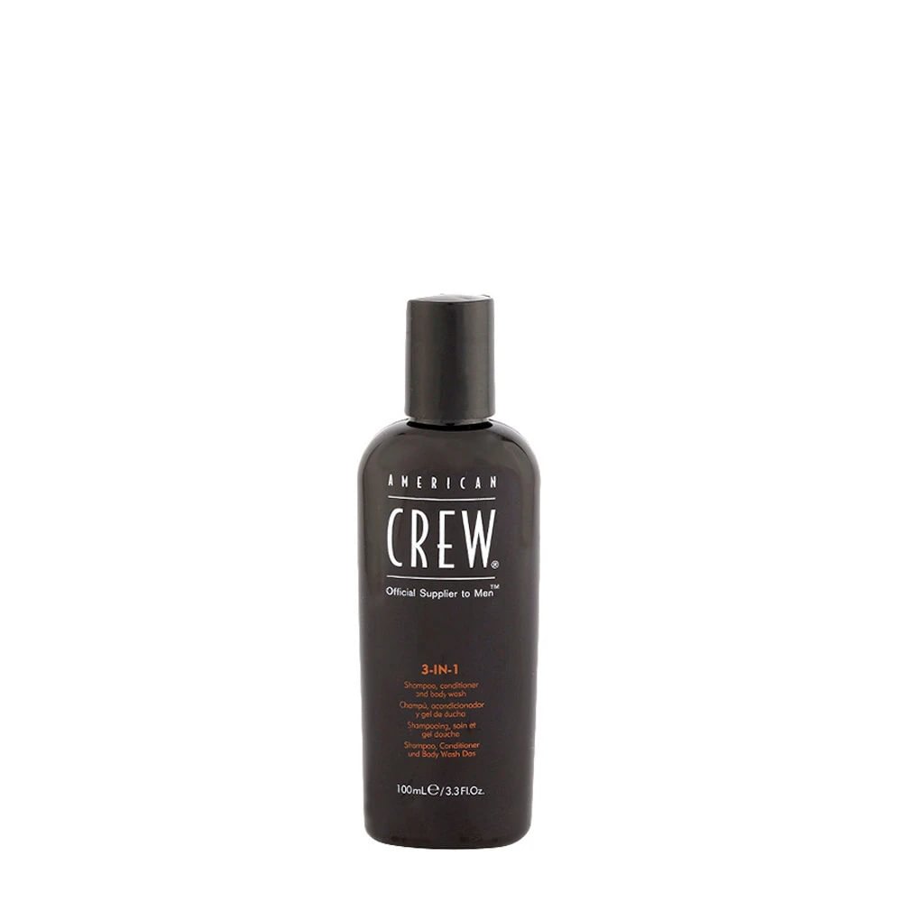 American Crew Classic 3in1 šampūnas, kondicionierius ir kūno prausiklis 100 ml