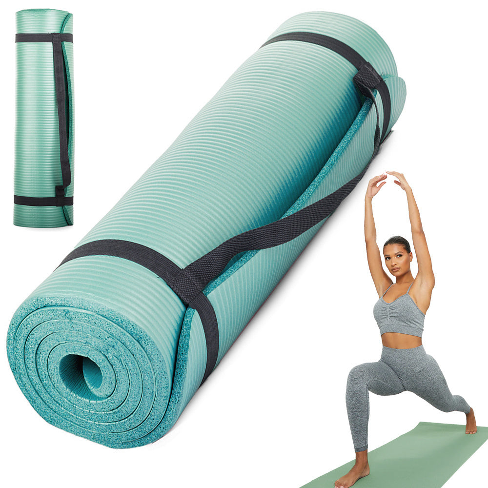 Fitness joga areobic 180x60 treniruočių kilimėlis, Žalia, Szín, Zöld