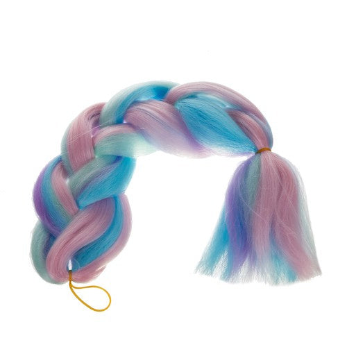 Sintetinių plaukų ombre mėlyna/violetinė Soulima 21366