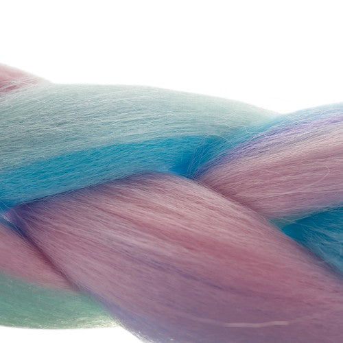 Sintetinių plaukų ombre mėlyna/violetinė Soulima 21366