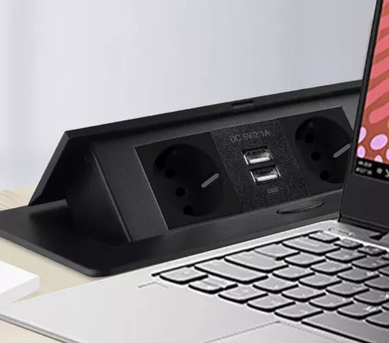 Stalviršyje paslėptas USB lizdas - dvigubas Izoxis 21446