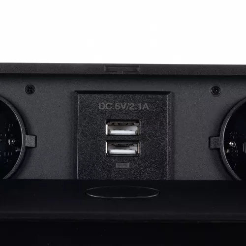 Stalviršyje paslėptas USB lizdas - dvigubas Izoxis 21446