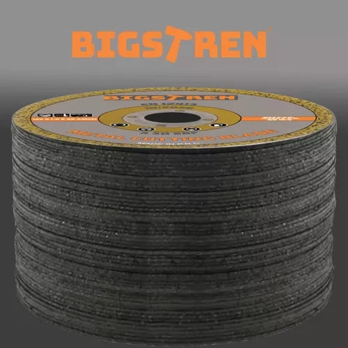 Metalo pjovimo diskas - 50 vnt. Bigstren 21639