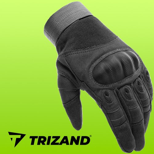 Taktinės pirštinės XL- juodos Trizand 21770