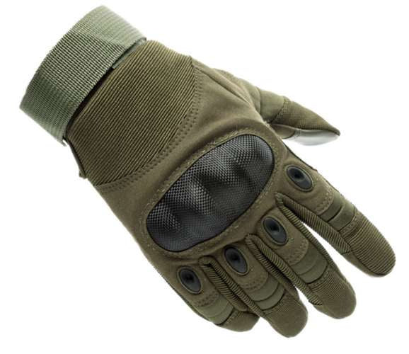 Taktinės pirštinės L-khaki Trizand 21771