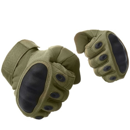 Taktinės pirštinės L-khaki Trizand 21771