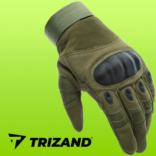 Taktinės pirštinės L-khaki Trizand 21771