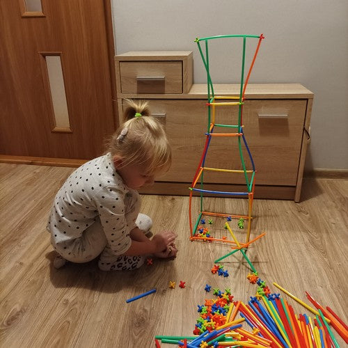 Blokai - šiaudeliai - rinkinys 408 vnt. 22408