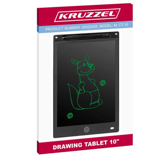 Piešimo planšetė 10" juoda XL KRUZZEL 22455