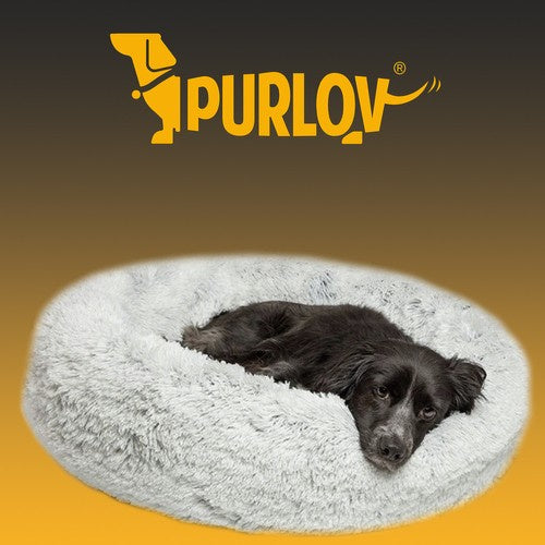 Plaukuotas šunų guolis, pilkas 22759