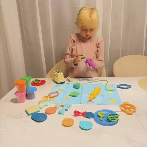 Plastikinė masė - rinkinys Kruzzel 22561