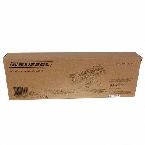 Medinė dėlionė - rūšiuotojas 6 in 1 Kruzzel 22636