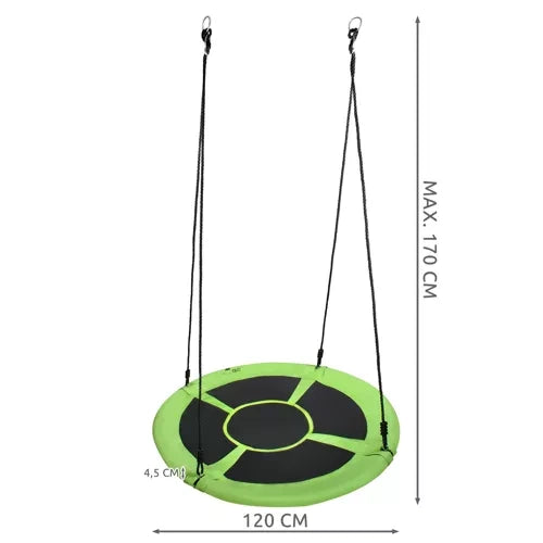 Gandralizdžio sūpynės 120cm zie-car 23515