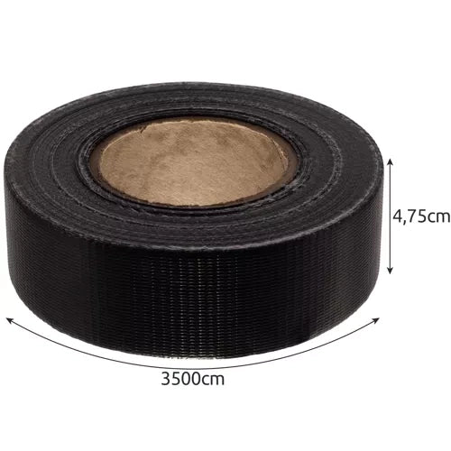 Tvoros juosta 4,75cmx35m 450g antracitas 23910