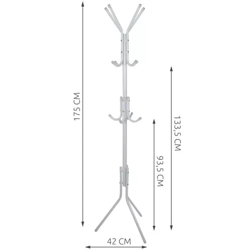 Stovima pakaba 170cm - balta Ruhhy 23814