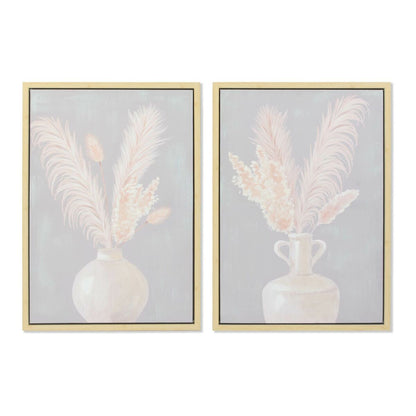 Paveikslas DKD Home Decor Vaza 50 x 4 x 70 cm Shabby Chic (2 vnt.)