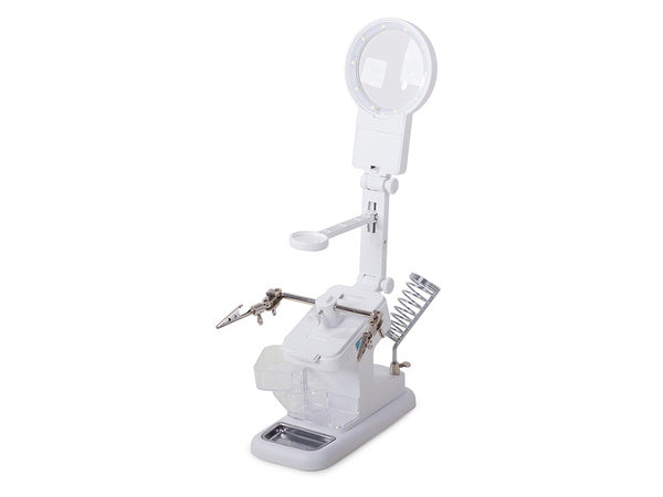 Trečiosios rankos lutteris 10 led smd lutter rankenė 25x