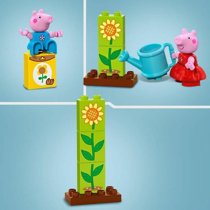 Statybos rinkinys Lego Peppa Pig's Garden and Treehouse Spalvotas