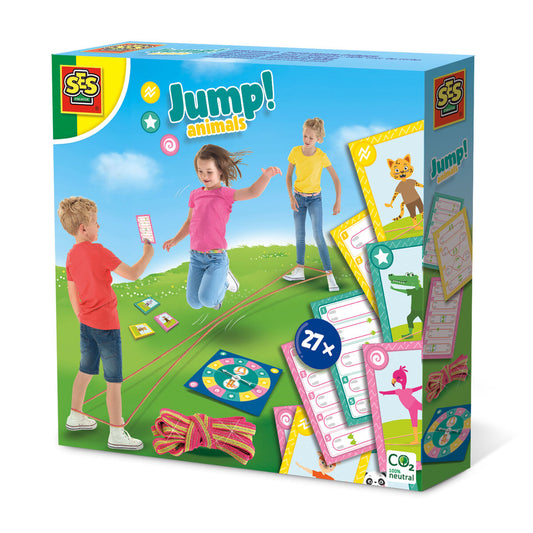 Įgūdžių žaidimas SES Creative Jump! Animals