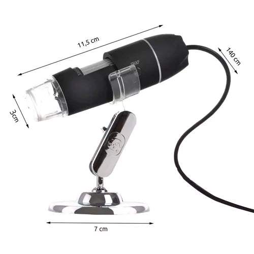 USB skaitmeninis mikroskopas 1600x Izoxis 25467