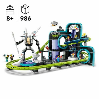 Statybos rinkinys Lego 60421 Robot World Amusement Park Spalvotas