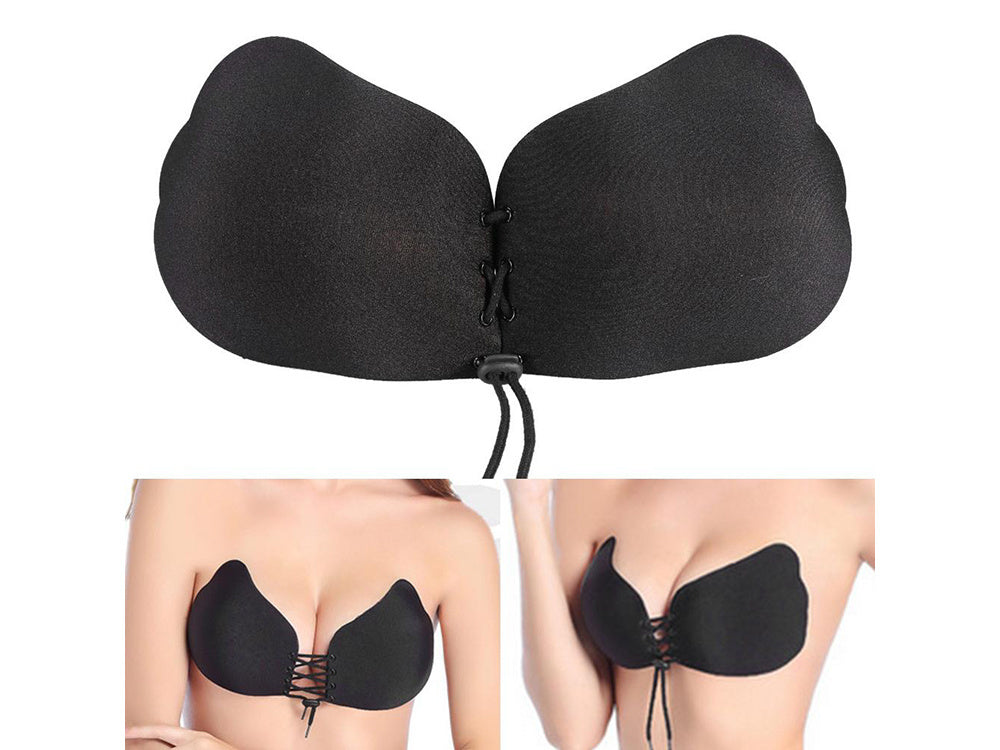 Liemenėlė su savęs palaikymu push up įdėklai roz c