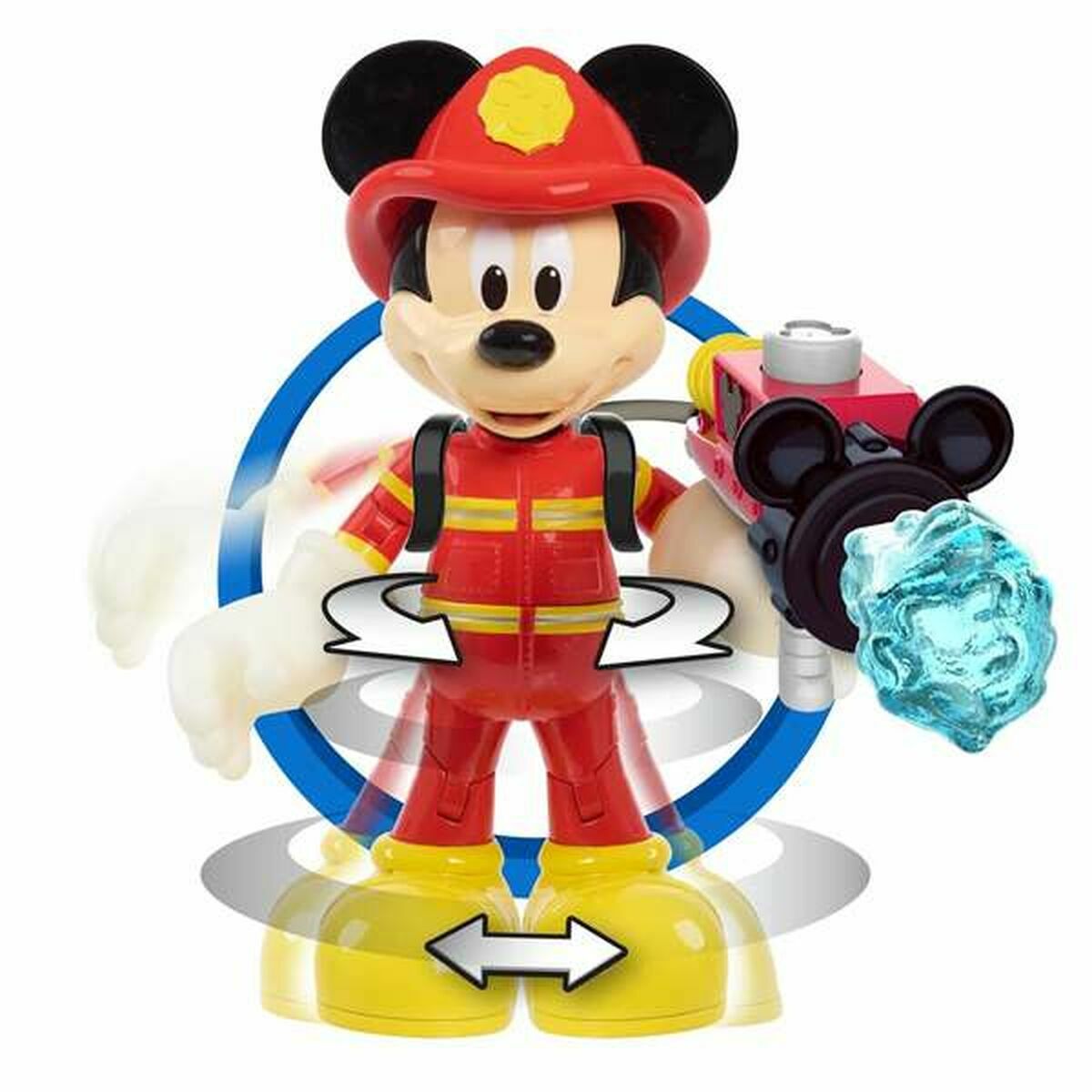 Veiklos rodikliai Famosa Mickey Fireman 15 cm