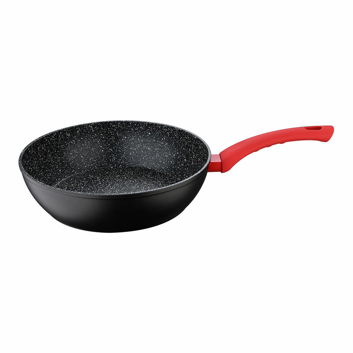 Wok keptuvė San Ignacio Toledo SG-6252 Ø 28 cm Juoda Aliuminis