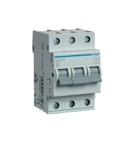 Automatinis jungiklis Hager MC320 (20A, 3P, 400V, 6kA)