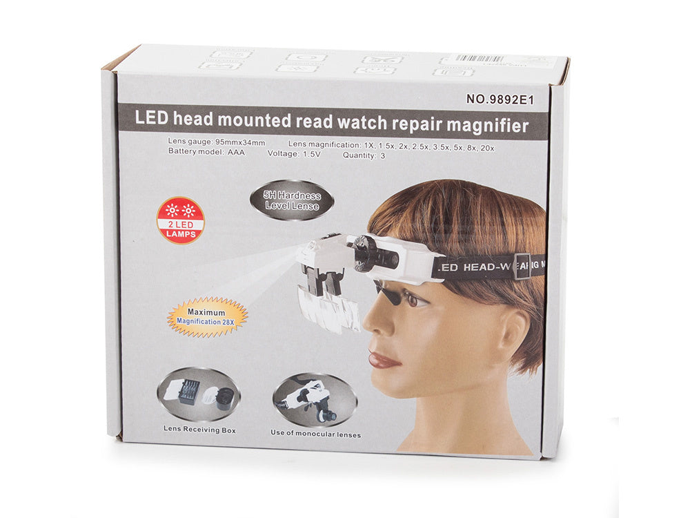 2 led priekiniai žibintai luxe 28x