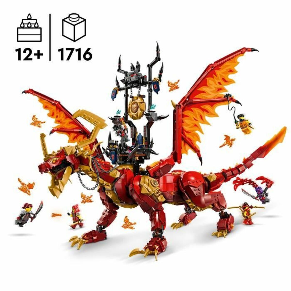 Statybos rinkinys Lego Ninjago Spalvotas