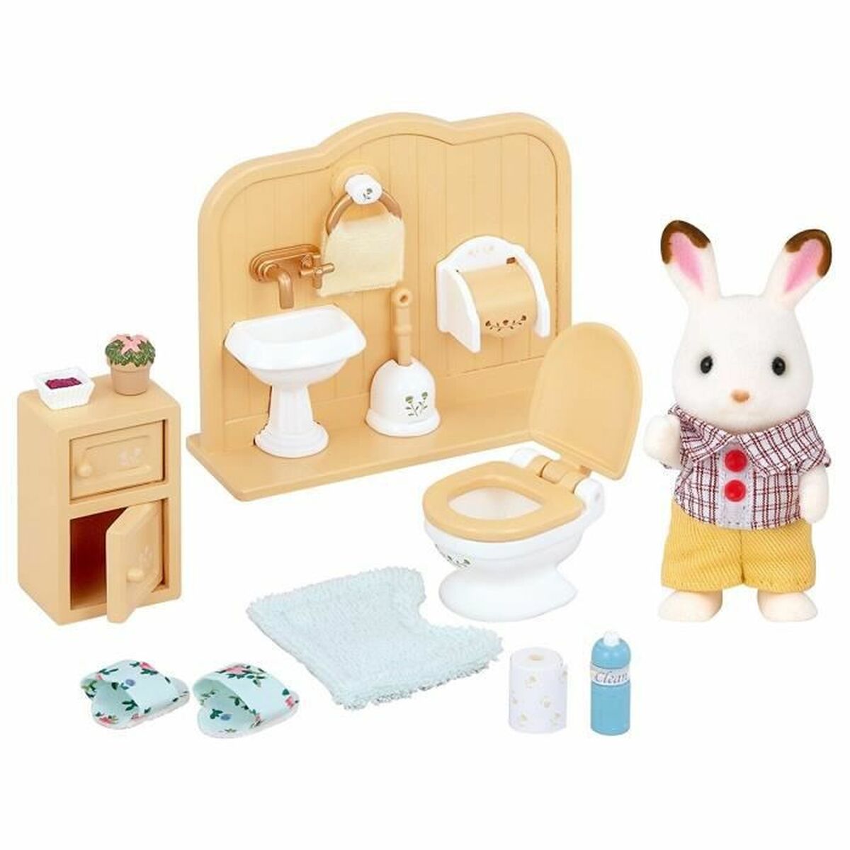 Veiklos rodikliai Sylvanian Families Chocolate Rabbit and Toilet Set